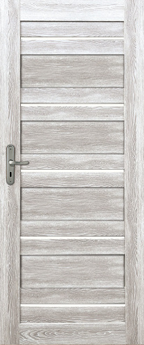 Rámové dveře EVIA 3 dekor dub šedý - Varianta: 60L