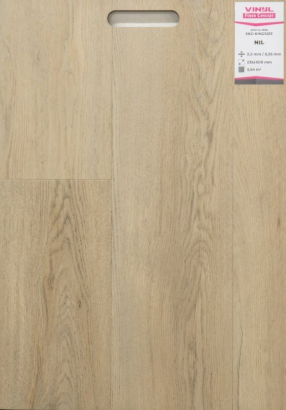 Lepená vinylová podlaha VINYL Floor Concept EKO KINGSIZE Nil Lepená vinylová podlaha VINYL Floor Concept EKO KINGSIZE Nil