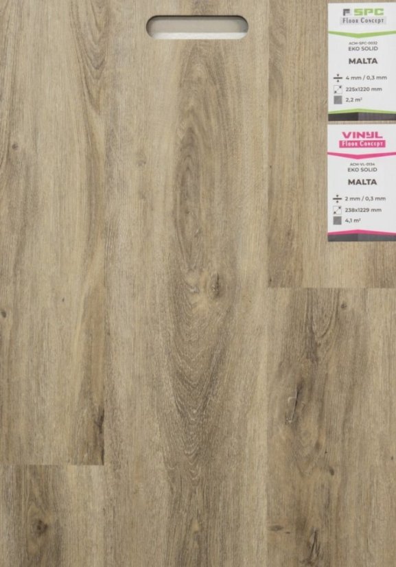 Lepená vinylová podlaha VINYL Floor Concept EKO SOLID Malta