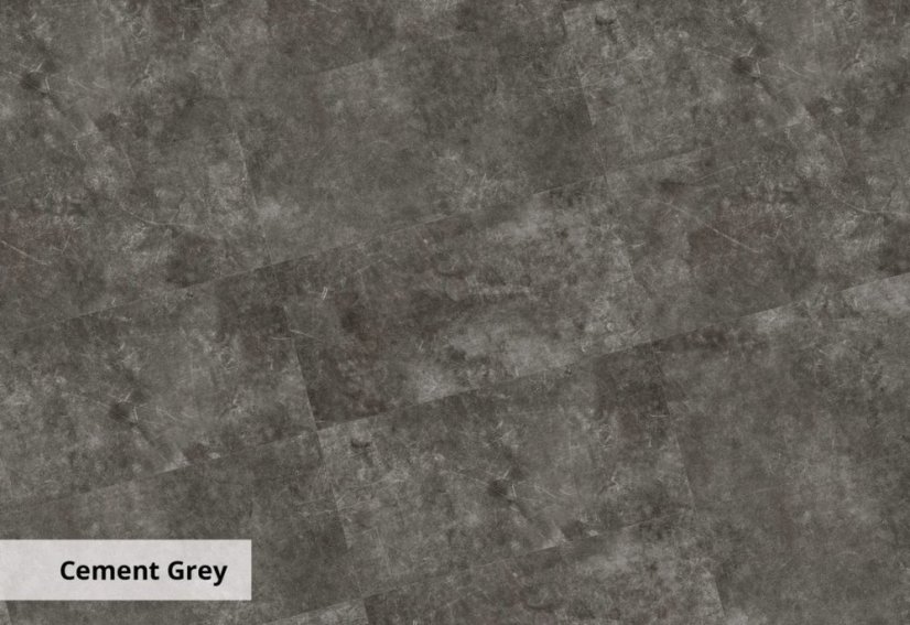 SPC FLOOR CONCEPT CEMENT GRAY, click vč. podložky 1,5mm