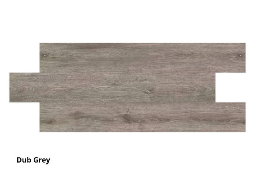Vinylová SPC rigidní podlaha DUB GREY s integrovanou podložkou-KOPIE