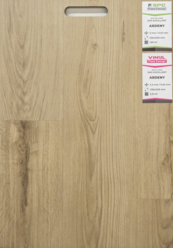 Lepená vinylová podlaha VINYL Floor Concept EKO EXCELLENT Ardeny