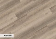 Vinylová SPC rigidní podlaha DUB ALPINE s integrovanou podložkou