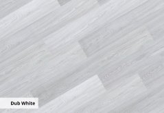 Vinylová SPC rigidní podlaha DUB WHITE s integrovanou podložkou