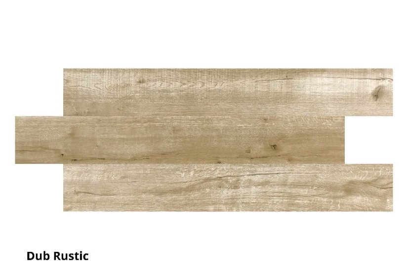 Vinylová SPC rigidní podlaha DUB RUSTIC s integrovanou podložkou